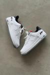 Airforce 1 Style - Beyaz Siyah 3logolu