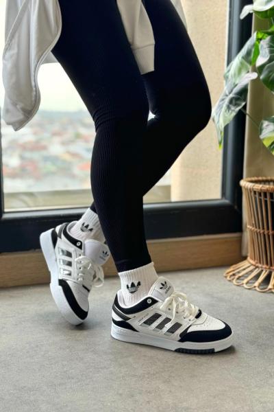 Drop Step - Beyaz Siyah